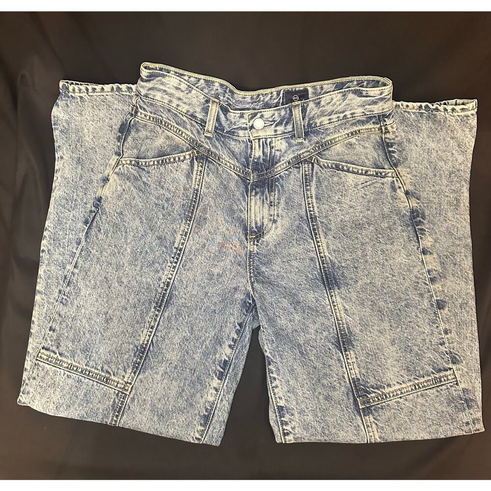 AG Adriano Goldschmied TOMAS X high-rise baggy straight Jeans 28R